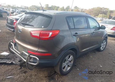 2012 Kia Sportage Lx from USA, damaged, VIN KNDPB3A21C7272398